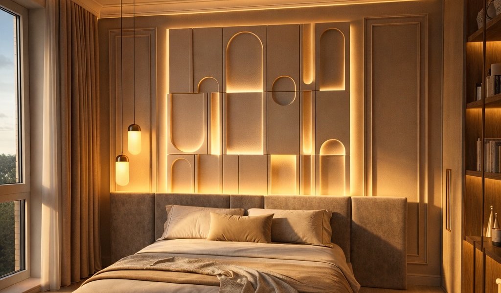 с гипсовыми панелями