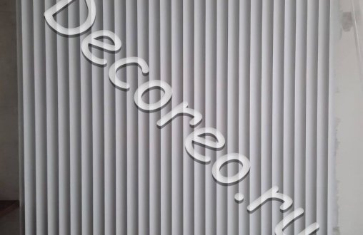 Гипсовая 3д панель «Волна продольная мелкая» модель 270