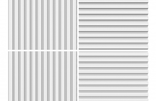 Гипсовая 3д панель «Band» модель 180