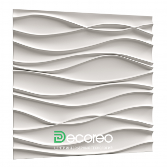 Гипсовые панели волна «Onde» модель 001