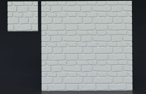 3д панели для стен под кирпич модель 018