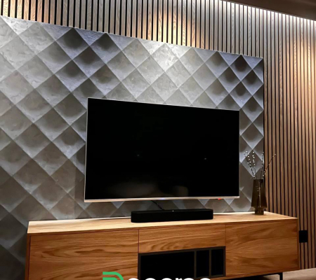 Гипсовая панель «Ромб» модель 101