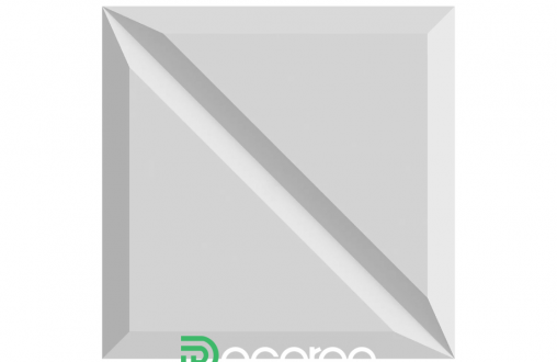 Гипсовые панели для стен «Квадрат» модель 084