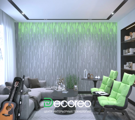 Гипсовые 3д панели «Tressa» модель 085