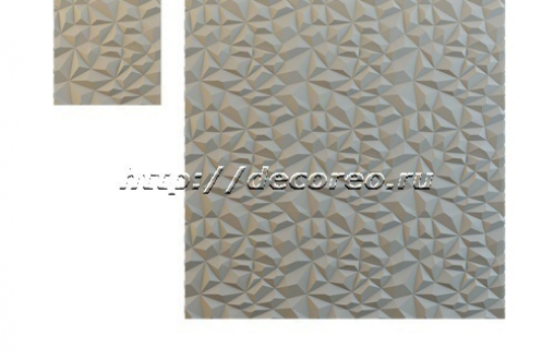 Гипсовая 3д панель «Мелкий кристалл» модель 005