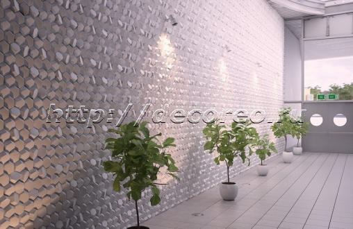 3д панель из гипса «Aurora» модель 010