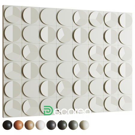 3D модель стеновых панелей «Giro» модель 013