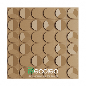 Гипсовая 3D панель «Giro» модель 013