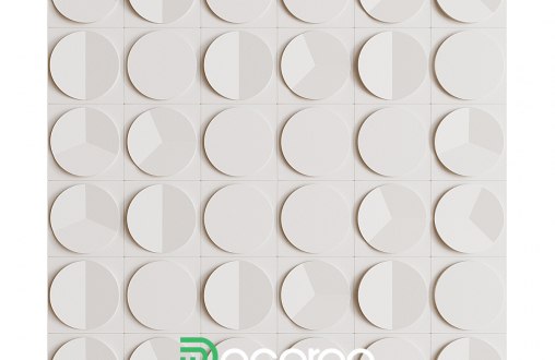 Гипсовая 3D панель «Giro» модель 013