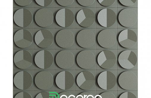 Гипсовая 3D панель «Giro» модель 013