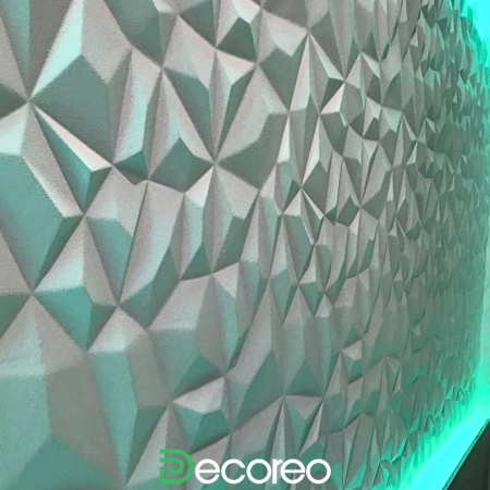 Гипсовая 3д панель «Мелкий кристалл» модель 005