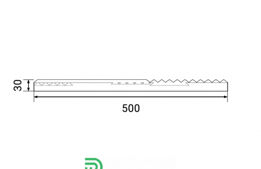 Гипсовая 3D панель «Tetris» модель 014