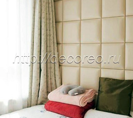 Мягкие панели в спальню