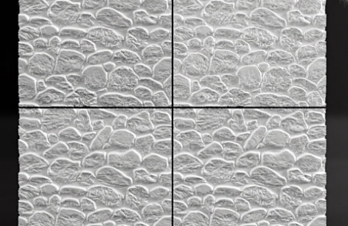Гипсовая 3д панель «Булыжник» модель 182
