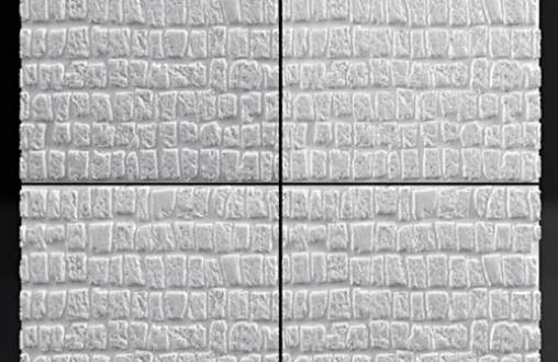 Гипсовая 3д панель «Горный камень» модель 183