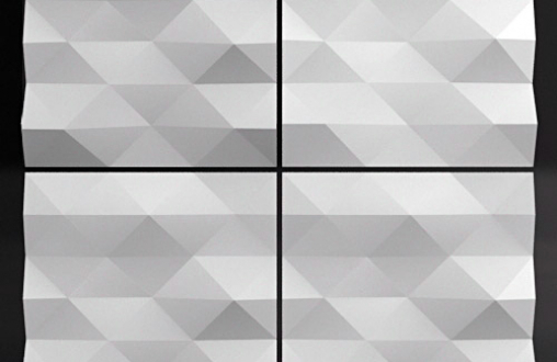 Гипсовая 3д панель «Pyramid» модель 192