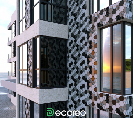 Фасадная панель модель «Stoun» модель 131