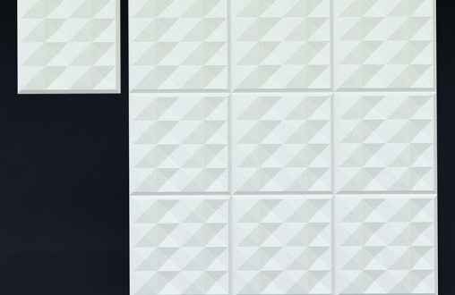 Гипсовая 3д панель «Призма» модель 213