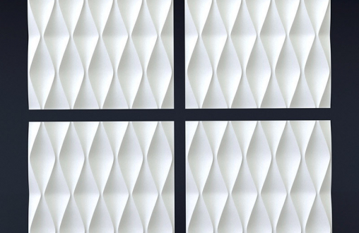 Гипсовая 3д панель «Глобула» модель 215