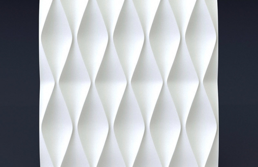 Гипсовая 3д панель «Глобула» модель 215