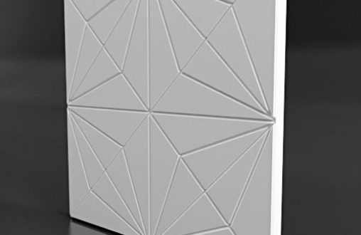 Гипсовая 3д панель «Алгол» модель 228