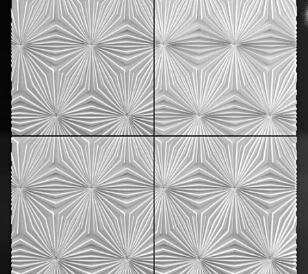 Гипсовая 3д панель «Галакси» модель 233