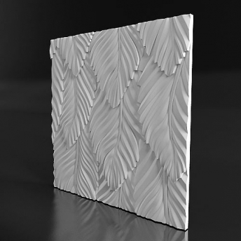 Гипсовая 3д панель «Liste» модель 234