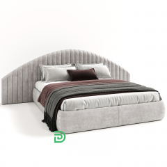 Кровать Letto argento