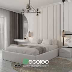 Кровать с мягкими панелями Jessi