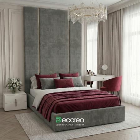 Кровать с мягкими панелями Пеллите