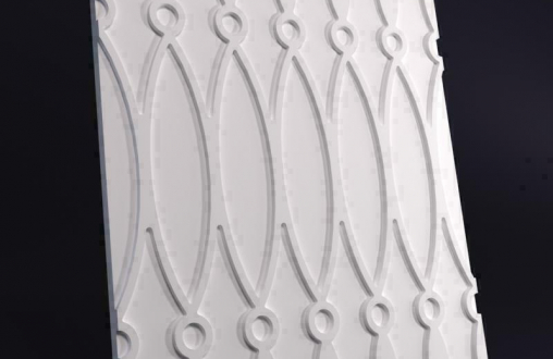 Гипсовая 3д панель «Узор классик» модель 262