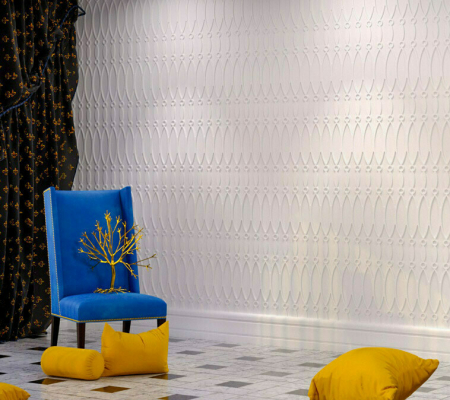 Гипсовая 3д панель «Узор классик» модель 262