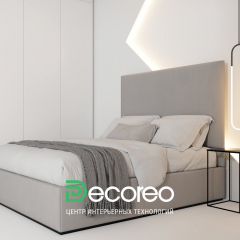 Кровать Sullivan в ткани Флок высшей категории Бэнтли