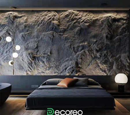 Гипсовая 3д панель «Rocce» модель 273