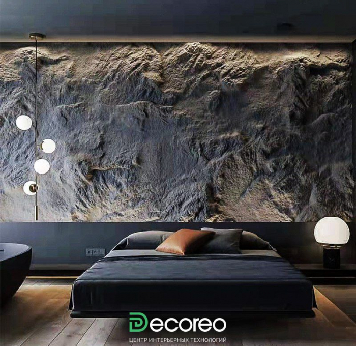 Гипсовая 3д панель «Rocce» модель 273
