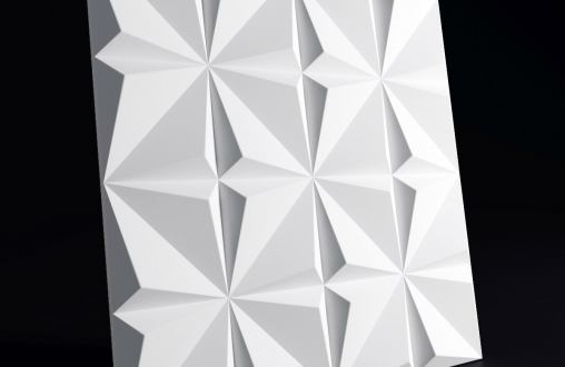 Гипсовая 3Д панель «Слайс» модель 282