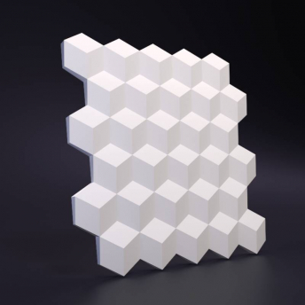 Гипсовая 3Д панель «Грани» модель 276