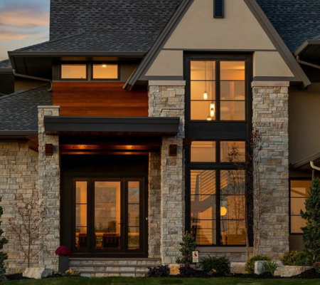 Декоративный камень для фасадов «Сланец пластинчатый» модель 198