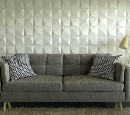 Гипсовая 3Д панель «Кватур» модель 281