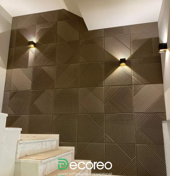 Наши работы по гипсовым панелям