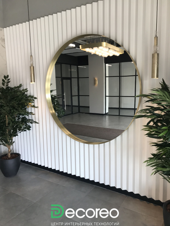 Наши работы по гипсовым панелям