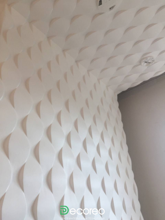 Наши работы по гипсовым панелям