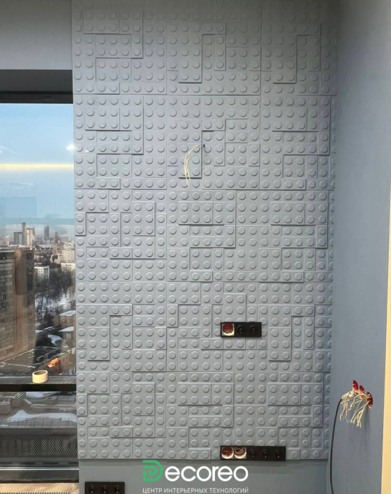 Наши работы по гипсовым панелям