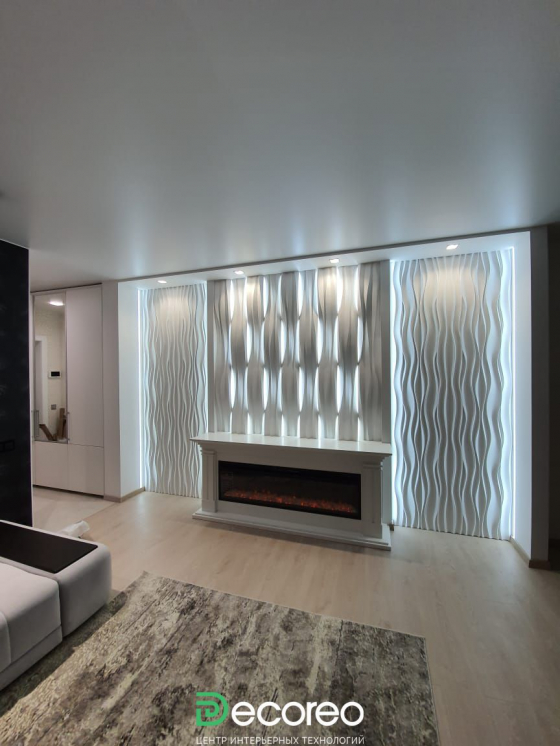 Наши работы по гипсовым панелям