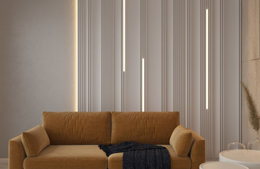 Гипсовая 3д панель Milanese модель 302