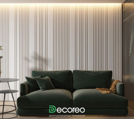 Гипсовая 3д панель Fiorentino модель 303