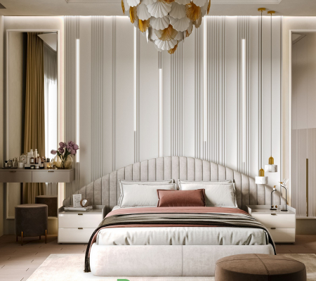 Гипсовая 3д панель Milanese модель 302