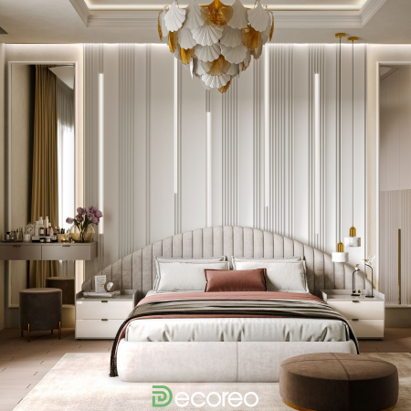 Гипсовая 3д панель Milanese модель 302