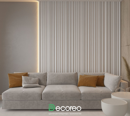 Гипсовая 3д панель Tende модель 304