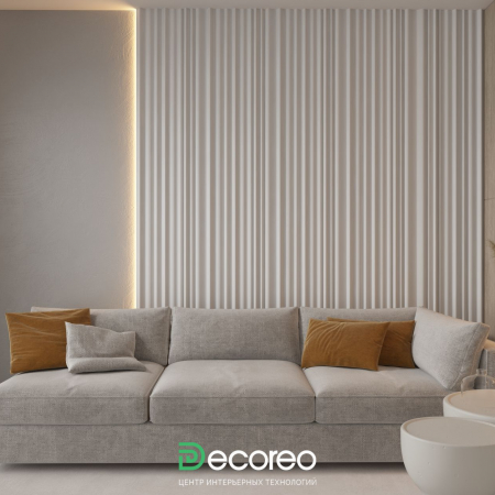 Гипсовая 3д панель Tende модель 304